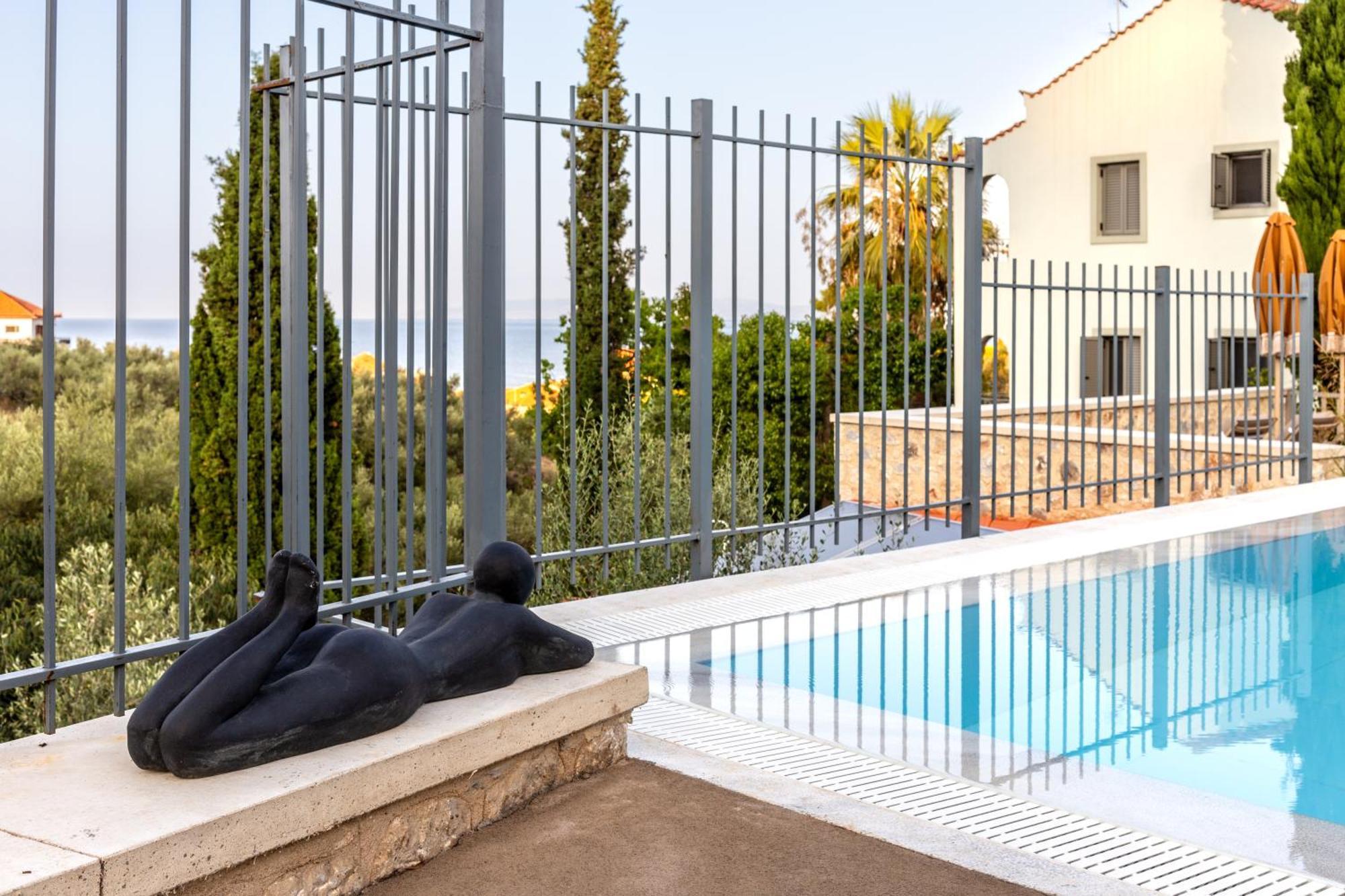 Olympia Zervea Studios With Pool - Apartment Kardamyli Extérieur photo