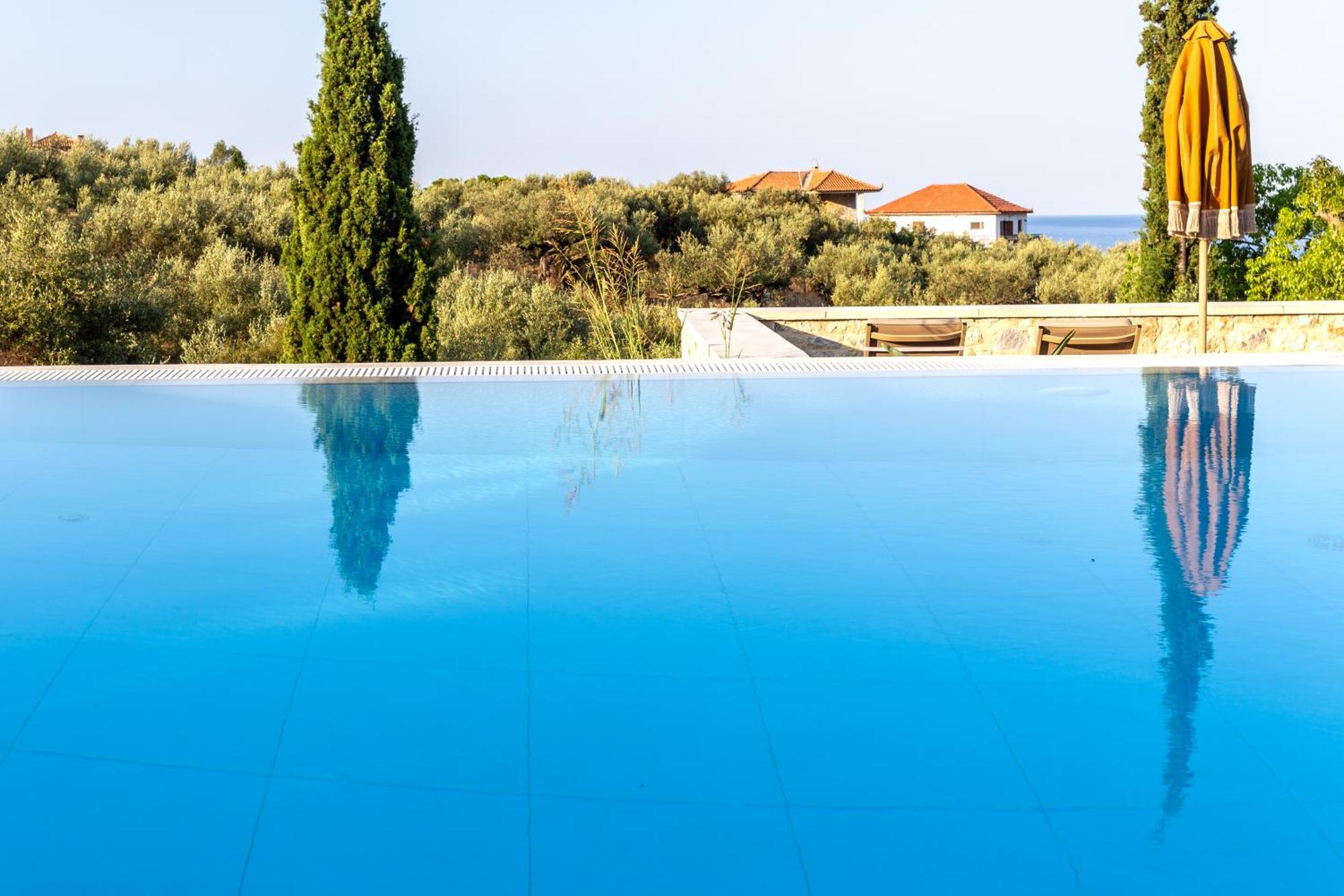 Olympia Zervea Studios With Pool - Apartment Kardamyli Extérieur photo