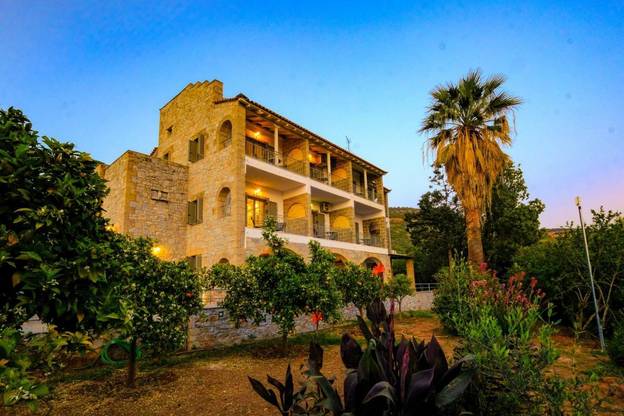 Olympia Zervea Studios With Pool - Apartment Kardamyli Extérieur photo