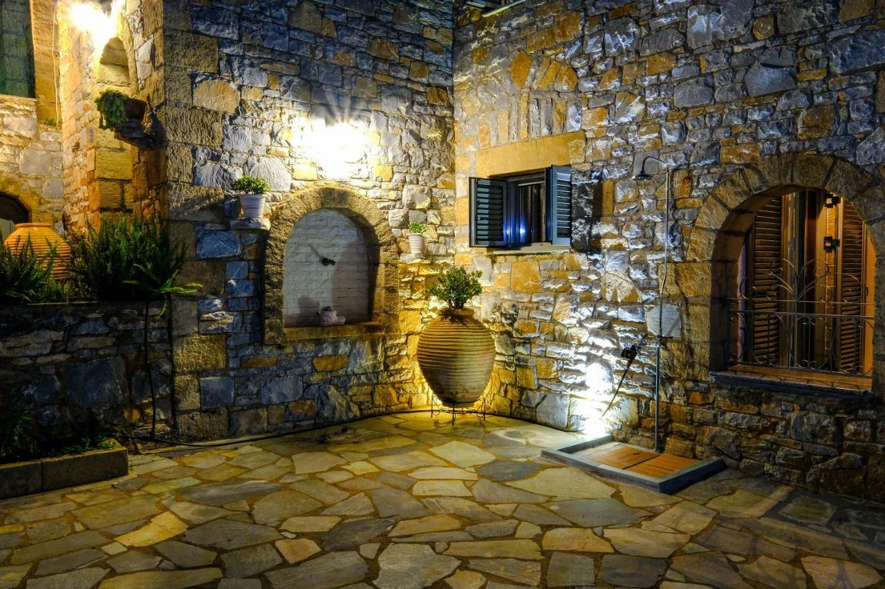 Olympia Zervea Studios With Pool - Apartment Kardamyli Extérieur photo