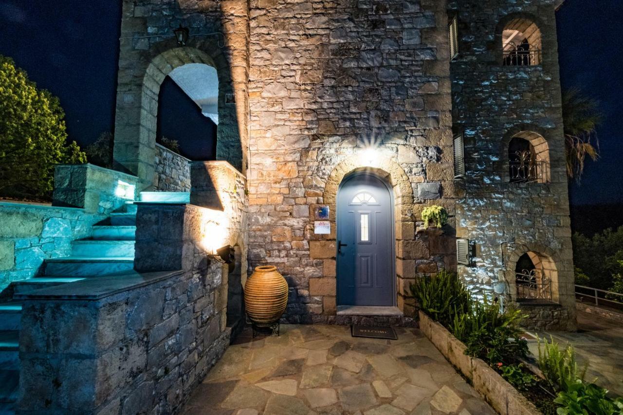 Olympia Zervea Studios With Pool - Apartment Kardamyli Extérieur photo